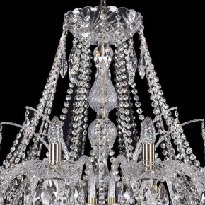 Подвесная люстра Bohemia Ivele Crystal 1411 1411/16/400/Pa в Нижнекамске - nizhnekamsk.mebel24.online | фото 4