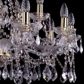 Подвесная люстра Bohemia Ivele Crystal 1413 1413/10+5/300/G/Leafs в Нижнекамске - nizhnekamsk.mebel24.online | фото 2