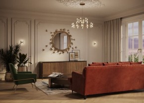 Подвесная люстра Maytoni Arana MOD401PL-L108BS3K в Нижнекамске - nizhnekamsk.mebel24.online | фото 4