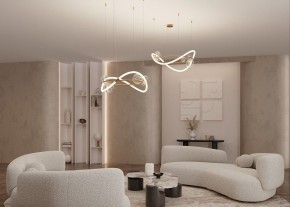Подвесной светильник Maytoni Oasis MOD289PL-L53BS3K в Нижнекамске - nizhnekamsk.mebel24.online | фото 5