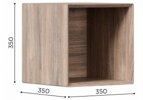 Полка навесная Электра 350 в Нижнекамске - nizhnekamsk.mebel24.online | фото 3