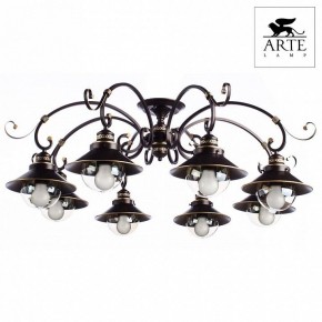 Потолочная люстра Arte Lamp Grazioso A4577PL-8CK в Нижнекамске - nizhnekamsk.mebel24.online | фото 2