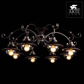 Потолочная люстра Arte Lamp Grazioso A4577PL-8CK в Нижнекамске - nizhnekamsk.mebel24.online | фото 3