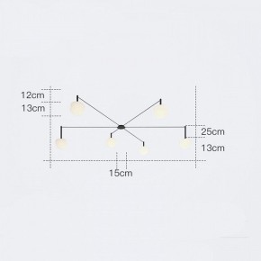 Потолочная люстра Imperiumloft RANGE RANGEL01 в Нижнекамске - nizhnekamsk.mebel24.online | фото 4