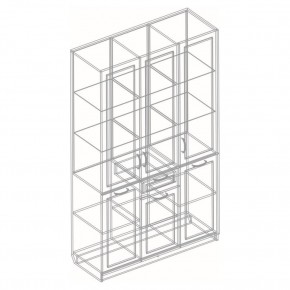 Сервант "ГА-03" Александрия в Нижнекамске - nizhnekamsk.mebel24.online | фото 2