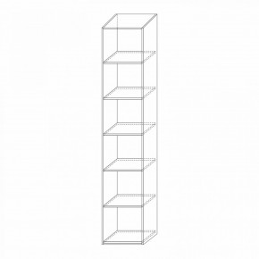 Шкаф 450 с зеркальным фасадом Марсель в Нижнекамске - nizhnekamsk.mebel24.online | фото 10