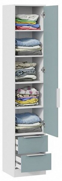 Шкаф для белья Марли в Нижнекамске - nizhnekamsk.mebel24.online | фото 2