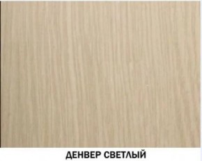 Шкаф для одежды №614 "Инна" Денвер светлый (*без полок) в Нижнекамске - nizhnekamsk.mebel24.online | фото 2