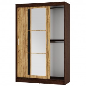 Шкаф-купе Денвер ШКК-03 (венге/крафт) в Нижнекамске - nizhnekamsk.mebel24.online | фото 3