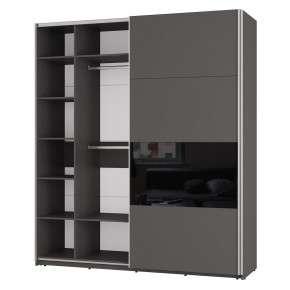 Шкаф-купе Харви ШКК-10 (графит) в Нижнекамске - nizhnekamsk.mebel24.online | фото 2