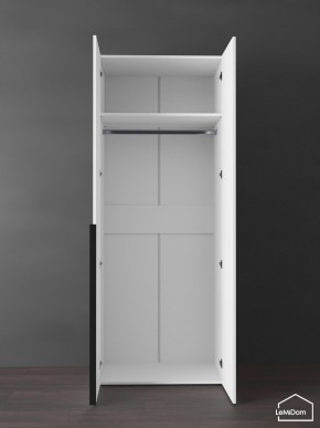 Шкаф Linnea MHR-2 2050х800х510 (Белый-М 11.1.1) в Нижнекамске - nizhnekamsk.mebel24.online | фото 4