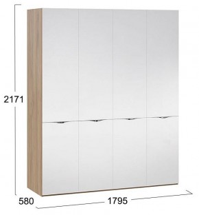 Шкаф платяной Глосс СМ-319.07.443 в Нижнекамске - nizhnekamsk.mebel24.online | фото 4
