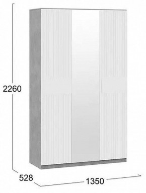 Шкаф платяной Хилтон в Нижнекамске - nizhnekamsk.mebel24.online | фото 4