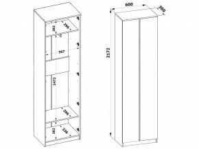 Шкаф платяной ШО-4 в Нижнекамске - nizhnekamsk.mebel24.online | фото 8