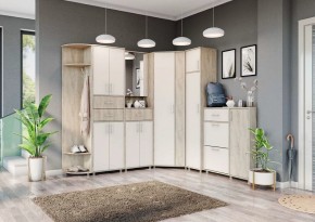 ГРАФ Шкаф с 2 ящиками по центру (перламутр) в Нижнекамске - nizhnekamsk.mebel24.online | фото 3