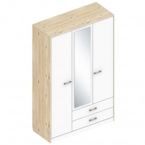 Шкаф "Милана" 3-х створчатый с 2 ящиками в Нижнекамске - nizhnekamsk.mebel24.online | фото