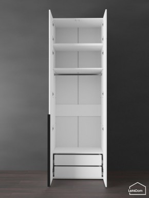 Шкаф с антресолью Linnea MHR-2A-3 2450х800х510 (Белый-М 11.1.1) в Нижнекамске - nizhnekamsk.mebel24.online | фото 6