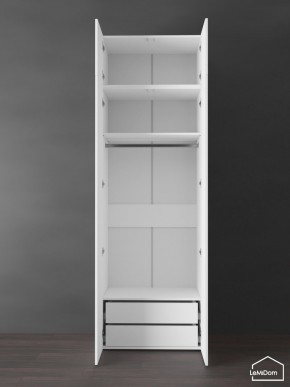 Шкаф с антресолью Linnea MHR-2POA-3 2450х800х510 (Белый-М 11.1.1) в Нижнекамске - nizhnekamsk.mebel24.online | фото 5