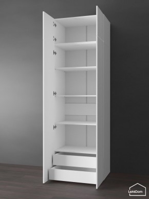 Шкаф с антресолью Linnea MHR-2POA-4 2450х800х510 (Белый-М 11.1.1) в Нижнекамске - nizhnekamsk.mebel24.online | фото 5