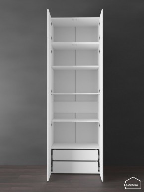 Шкаф с антресолью Linnea MHR-2POA-4 2450х800х510 (Белый-М 11.1.2) в Нижнекамске - nizhnekamsk.mebel24.online | фото 6