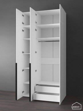 Шкаф с антресолью Linnea MHR-3A-2 2450х1200х510 (Белый-М 11.1.2) в Нижнекамске - nizhnekamsk.mebel24.online | фото 5
