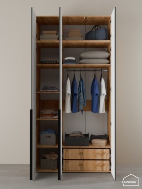 Шкаф с антресолью Linnea MHR-3A-2 2450х1200х510 (ДВ-М 11.1.25) в Нижнекамске - nizhnekamsk.mebel24.online | фото 5