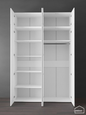 Шкаф с антресолью Linnea MHR-4POA-1 2450х1600х510 (Белый-М 11.1.1) в Нижнекамске - nizhnekamsk.mebel24.online | фото 4