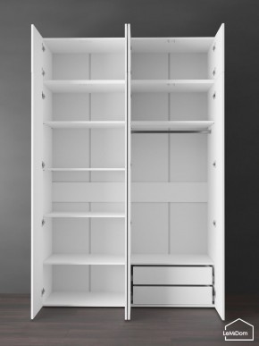 Шкаф с антресолью Linnea MHR-4POA-2 2450х1600х510 (Белый-М 11.1.2) в Нижнекамске - nizhnekamsk.mebel24.online | фото 5