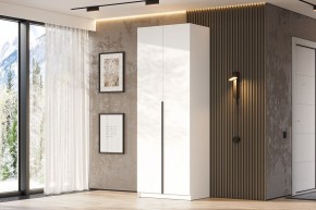 Шкаф ШК-5 + 4 полки (800) Белый текстурный в Нижнекамске - nizhnekamsk.mebel24.online | фото