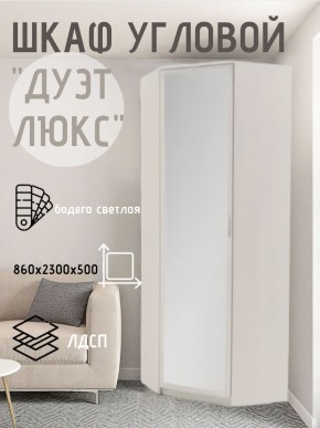 Шкаф угловой Дуэт Люкс с зеркалом в Нижнекамске - nizhnekamsk.mebel24.online | фото 6