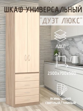 Шкаф универсальный Дуэт Люкс в Нижнекамске - nizhnekamsk.mebel24.online | фото 5