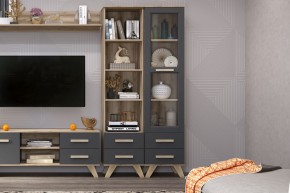 Шкаф-витрина 450 Вега Скандинавия в Нижнекамске - nizhnekamsk.mebel24.online | фото 8