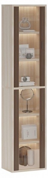 Шкаф-витрина Домино СУ(ш1в2)+2ФС в Нижнекамске - nizhnekamsk.mebel24.online | фото 3