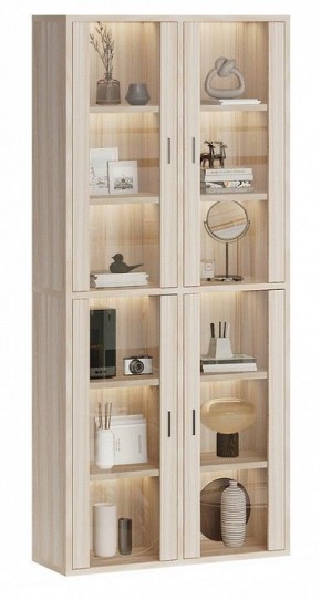Шкаф-витрина Домино СУ(ш2в2)+4ФС в Нижнекамске - nizhnekamsk.mebel24.online | фото 2