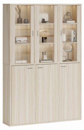 Шкаф-витрина Домино СУ(ш3в2)+3ФГ+3ФС в Нижнекамске - nizhnekamsk.mebel24.online | фото 2