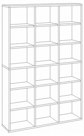Шкаф-витрина Домино СУ(ш3в2)+4ФГ+2ФС в Нижнекамске - nizhnekamsk.mebel24.online | фото 3