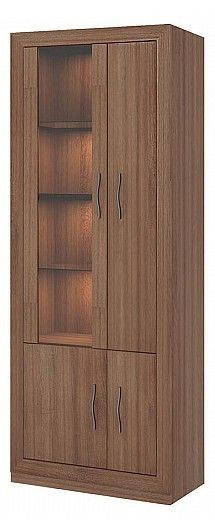 Шкаф-витрина Нобиле ШВтВ-ФСД-ФГК в Нижнекамске - nizhnekamsk.mebel24.online | фото