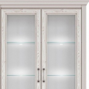 Шкаф-витрина Стилиус с подсветкой B169-REG2W2S в Нижнекамске - nizhnekamsk.mebel24.online | фото 2