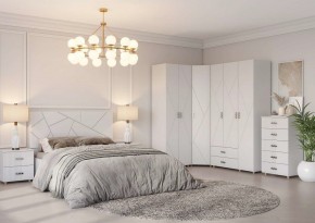 Спальный гарнитур "Сандра" (модульный) в Нижнекамске - nizhnekamsk.mebel24.online | фото