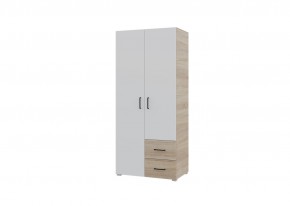 Спальный гарнитур VICTOR (модульный) Сонома-Белый в Нижнекамске - nizhnekamsk.mebel24.online | фото 8