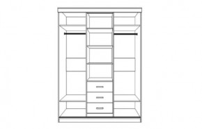 Спальный гарнитур Юнона (модульный) в Нижнекамске - nizhnekamsk.mebel24.online | фото 9