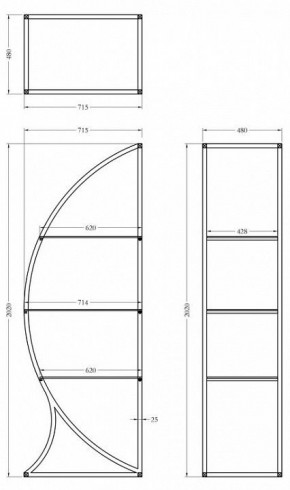 Стеллаж KFG087 в Нижнекамске - nizhnekamsk.mebel24.online | фото 6