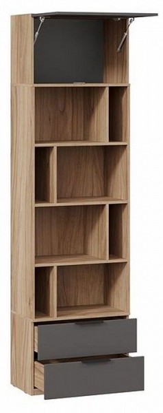 Стеллаж комбинированный Порто Исп. 2 ТД-393.07.20 в Нижнекамске - nizhnekamsk.mebel24.online | фото 2