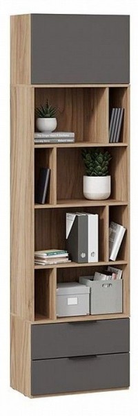 Стеллаж комбинированный Порто Исп. 2 ТД-393.07.20 в Нижнекамске - nizhnekamsk.mebel24.online | фото 3