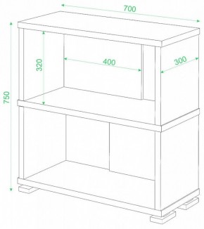 Стеллаж СБ-10/2 в Нижнекамске - nizhnekamsk.mebel24.online | фото 2