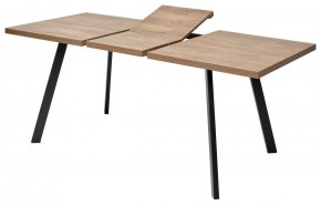 Стол BRICK M 140 Дуб Канзас/ Черный М-City в Нижнекамске - nizhnekamsk.mebel24.online | фото 8