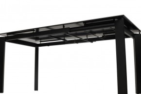 Стол CORNER 120 MATTE STATUARIO Белый мрамор матовый керамика, стекло/ черный каркас, ®DISAUR в Нижнекамске - nizhnekamsk.mebel24.online | фото 9