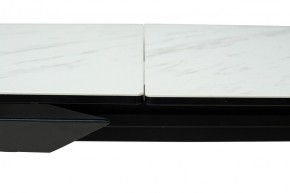 Стол CREMONA 180 KL-99 Белый мрамор матовый, итальянская керамика / черный каркас, ®DISAUR в Нижнекамске - nizhnekamsk.mebel24.online | фото 12