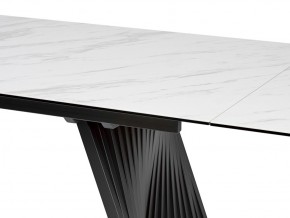 Стол IVAR 180 MARBLES KL-99 Белый мрамор, итальянская керамика/серый, ®DISAUR в Нижнекамске - nizhnekamsk.mebel24.online | фото 8