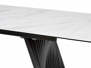 Стол IVAR 200 MARBLES KL-99 Белый мрамор, итальянская керамика, ®DISAUR в Нижнекамске - nizhnekamsk.mebel24.online | фото 3